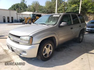 2007 Chevrolet TrailBlazer LT with VIN 1GNDS13S272223631, listed as a Copart auction lot 72968434 with 205,438 mi miles and Clean Title. Bid and sale history available at DreamBid. Image 1.