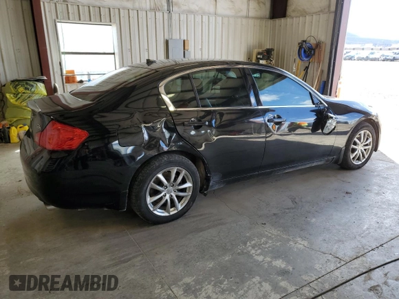 2007 Infiniti G35 G35x with VIN JNKBV61F97M801169, listed as a Copart auction lot 49737244 with 160,391 mi miles and Clean Title. Bid and sale history available at DreamBid. Image 3.