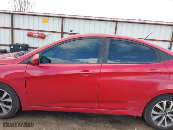 2017 Hyundai Accent SE with VIN KMHCT4AE5HU349418, listed as a IAAI auction lot 41819609 with 112,500 mi miles. Bid and sale history available at carsss.com. Image 14.