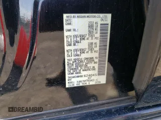 2011 Nissan Pathfinder SV with VIN 5N1AR1NN4BC624045, listed as a Copart auction lot 56396325 with 188,252 mi miles and Salvage title. Bid and sale history available at DreamBid. Image 13.