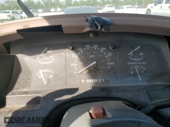 1992 Ford F-150 with VIN 1FTDF15Y7NPA18708, listed as a Copart auction lot 72081004 with 0 mi miles and Salvage Title. Bid and sale history available at carsss.com. Image 9.