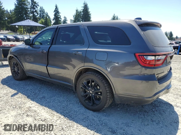 2020 Dodge Durango R/T with VIN 1C4SDJCT6LC188003, listed as a Copart auction lot 63706475 with 59,954 mi miles and Salvage title. Bid and sale history available at DreamBid. Image 2.