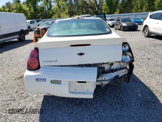 2005 Chevrolet Monte Carlo LS with VIN 2G1WW12E759167517, listed as a Copart auction lot 49975505 with 159,860 mi miles and Salvage Title. Bid and sale history available at carsss.com. Image 6.