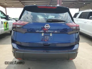 2025 Nissan Rogue SV with VIN 5N1BT3BA3SC802434, listed as a Copart auction lot 54752515 with 9,884 mi miles and Clean Title. Bid and sale history available at DreamBid. Image 6.