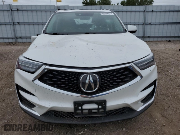 2021 Acura RDX w/Technology Package with VIN 5J8TC2H50ML017791, listed as a Copart auction lot 66034814 with 34,546 mi miles and Salvage Title. Bid and sale history available at carsss.com. Image 5.