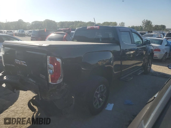 2015 GMC Canyon 4WD SLE with VIN 1GTG6BE37F1127911, listed as a Copart auction lot 68995134 with 117,375 mi miles and Salvage Title. Bid and sale history available at carsss.com. Image 3.