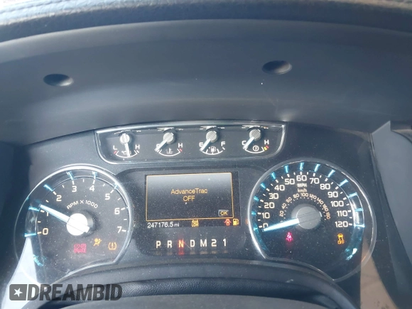 2011 Ford F-150 XL with VIN 1FTFW1EF8BFC05030, listed as a IAAI auction lot 42573820 with 247,176 mi miles and . Bid and sale history available at DreamBid. Image 7.