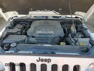 2015 Jeep Wrangler Unlimited Sahara with VIN 1C4BJWEG2FL561032, listed as a Copart auction lot 48885885 with 92,073 mi miles and Salvage Title. Bid and sale history available at carsss.com. Image 11.
