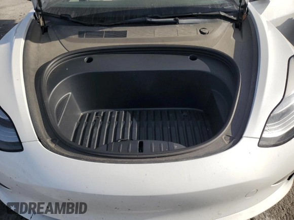 2021 Tesla Model 3 Standard Range Plus with VIN 5YJ3E1EA0MF858839, listed as a Copart auction lot 43784445 with 109,772 mi miles and Salvage Title. Bid and sale history available at DreamBid. Image 13.