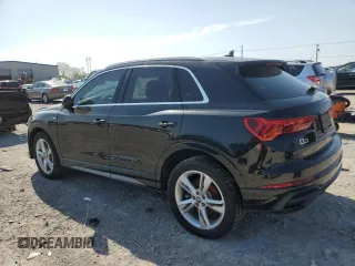2020 Audi Q3 S line Premium Plus with VIN WA1EECF30L1055714, listed as a Copart auction lot 52678335 with Not provided miles and Salvage title. Bid and sale history available at DreamBid. Image 2.