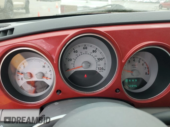 2006 Chrysler PT Cruiser Touring with VIN 3C3JY55E46T294520, listed as a Copart auction lot 59638625 with 72,046 mi miles and Clean title. Bid and sale history available at DreamBid. Image 9.
