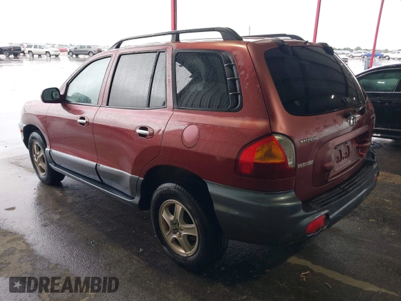 2004 Hyundai Santa Fe GLS with VIN KM8SC13E04U675340, listed as a IAAI auction lot 42181034 with 185,089 mi miles and . Bid and sale history available at DreamBid. Image 3.