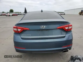 2015 Hyundai Sonata 2.4L SE with VIN 5NPE24AF8FH038856, listed as a Copart auction lot 54543965 with 206,522 mi miles and Salvage Title. Bid and sale history available at carsss.com. Image 6.