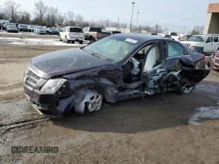 2009 Cadillac CTS RWD w/1SB with VIN 1G6DU57V490167580, listed as a Copart auction lot 46272845 with 0 mi miles and Salvage Title. Bid and sale history available at carsss.com. Image 1.