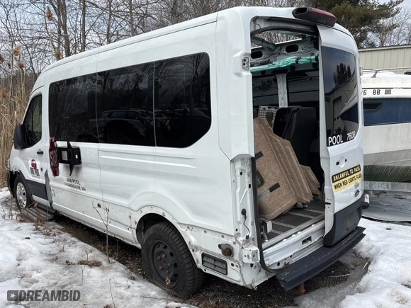 2019 Ford Transit Wagon XL with VIN 1FDZX2CM0KKA63891, listed as a Copart auction lot 47981255 with 999,999 mi miles and Clean Title. Bid and sale history available at carsss.com. Image 3.