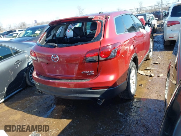 2013 Mazda CX-9 Touring with VIN JM3TB3CV0D0409287, listed as a IAAI auction lot 41635714 with 162,833 mi miles. Bid and sale history available at carsss.com. Image 4.