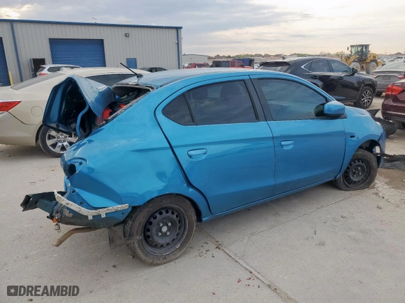 2018 Mitsubishi Mirage G4 ES with VIN ML32F3FJ8JHF10582, listed as a Copart auction lot 50574265 with 108,306 mi miles and Clean Title. Bid and sale history available at carsss.com. Image 3.