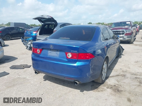 2004 Acura TSX with VIN JH4CL96874C040312, listed as a IAAI auction lot 42315339 with 274,071 mi miles and . Bid and sale history available at DreamBid. Image 4.
