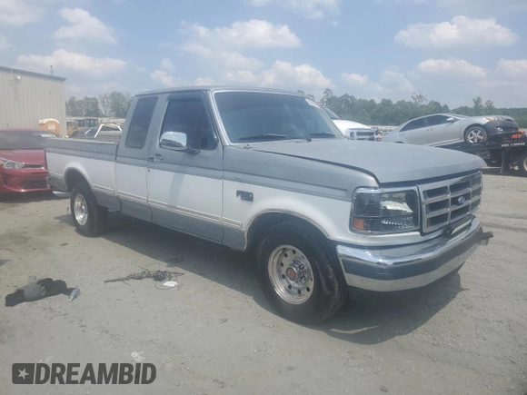 1994 Ford F-150 with VIN 1FTEX15N2RKB11632, listed as a Copart auction lot 59560045 with 276,828 mi miles and Salvage title. Bid and sale history available at DreamBid. Image 4.