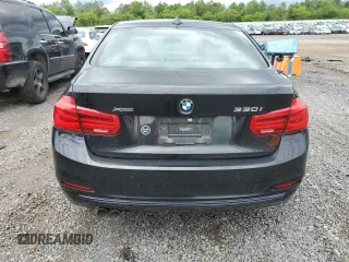 2018 BMW 3 Series 330i xDrive with VIN WBA8D9C52JA616441, listed as a Copart auction lot 57772975 with 55,513 mi miles and Salvage title. Bid and sale history available at DreamBid. Image 6.