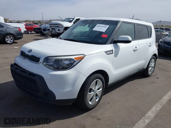 2016 Kia Soul with VIN KNDJN2A20G7275029, listed as a IAAI auction lot 41691550 with 83,416 mi miles. Bid and sale history available at carsss.com. Image 18.