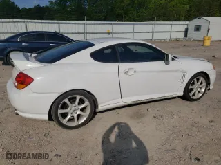 2004 Hyundai Tiburon GT with VIN KMHHN65F84U149299, listed as a Copart auction lot 73946344 with 186,198 mi miles and Non Repairable. Bid and sale history available at carsss.com. Image 3.