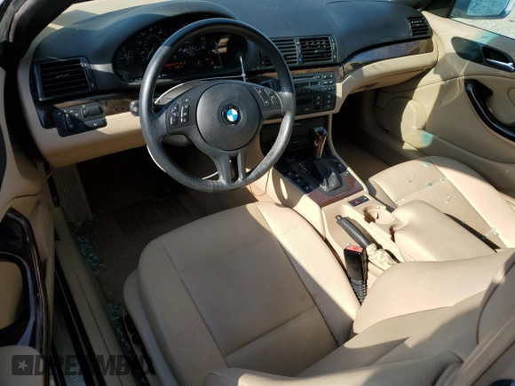 2004 BMW 3 Series 325Ci with VIN WBABW33434PL27641, listed as a Copart auction lot 48706915 with 99,474 mi miles and Salvage Title. Bid and sale history available at carsss.com. Image 8.