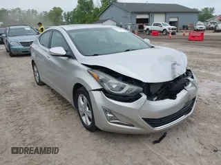 2016 Hyundai Elantra SE with VIN 5NPDH4AE2GH670190, listed as a IAAI auction lot 42336644 with 107,168 mi miles and . Bid and sale history available at DreamBid. Image 1.