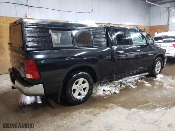 2010 Dodge Ram 1500 SLT with VIN 1D7RB1GP9AS160044, listed as a Copart auction lot 49856695 with 158,501 mi miles and Clean Title. Bid and sale history available at carsss.com. Image 3.