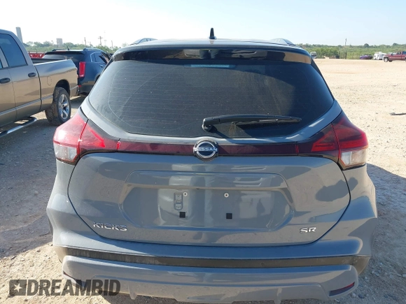 2023 Nissan Kicks SR with VIN 3N1CP5DV6PL551674, listed as a IAAI auction lot 39558804 with 18,200 mi miles. Bid and sale history available at carsss.com. Image 16.