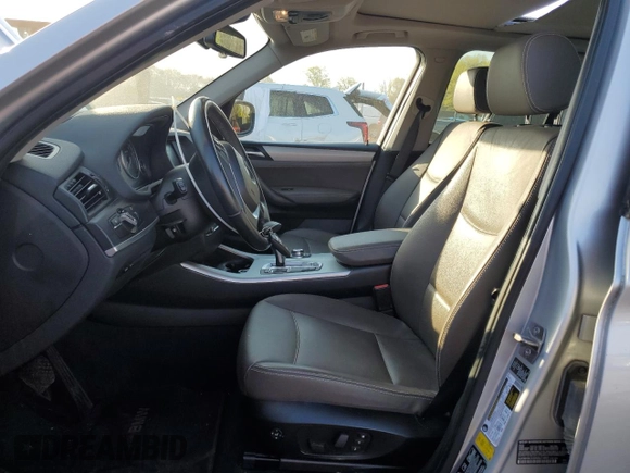 2013 BMW X3 xDrive28i with VIN 5UXWX9C53D0A21403, listed as a Copart auction lot 53545535 with 61,528 mi miles and Salvage Title. Bid and sale history available at carsss.com. Image 7.