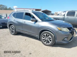 2014 Nissan Rogue SV with VIN 5N1AT2MT2EC776529, listed as a IAAI auction lot 41521664 with 176,781 mi miles. Bid and sale history available at carsss.com. Image 1.