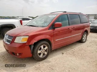 2009 Dodge Grand Caravan SXT z VIN 2D8HN54109R661827, wystawiony jako Copart lot #57296735 z przebiegiem 167 348 mil mil oraz Szkoda całkowita • Salvage title. Historia ofert i sprzedaży dostępna na DreamBid. Obrazek 1.
