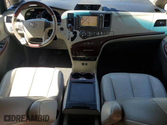2011 Toyota Sienna XLE AAS with VIN 5TDYK3DC1BS013892, listed as a Copart auction lot 50239495 with 162,184 mi miles and Salvage Title. Bid and sale history available at DreamBid. Image 8.