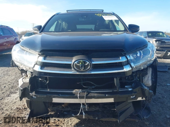 2019 Toyota Highlander Limited with VIN 5TDDZRFH7KS942359, listed as a IAAI auction lot 42188224 with 85,454 mi miles and . Bid and sale history available at DreamBid. Image 13.
