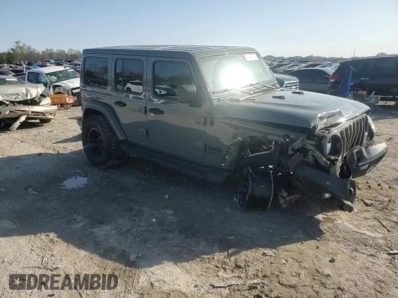 2021 Jeep Wrangler Unlimited Sahara Altitude with VIN 1C4HJXEG0MW632630, listed as a Copart auction lot 51428275 with 36,269 mi miles and Salvage title. Bid and sale history available at DreamBid. Image 12.