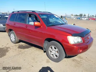 2003 Toyota Highlander with VIN JTEHF21A230110696, listed as a IAAI auction lot 41871667 with 144,603 mi miles. Bid and sale history available at carsss.com. Image 1.