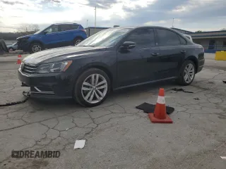 2019 Volkswagen Passat Wolfsburg Edition z VIN 1VWLA7A34KC003137, wystawiony jako Copart lot #50981555 z przebiegiem 79 299 mil mil oraz Szkoda całkowita • Salvage title. Historia ofert i sprzedaży dostępna na DreamBid. Obrazek 1.