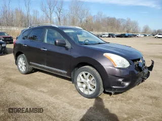 2012 Nissan Rogue SV with VIN JN8AS5MV9CW356342, listed as a Copart auction lot 50682205 with 125,383 mi miles and Clean Title. Bid and sale history available at carsss.com. Image 4.