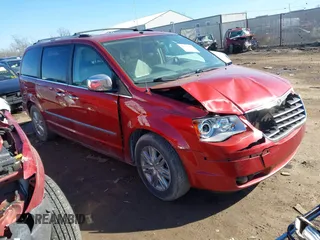2008 Chrysler Town & Country Limited with VIN 2A8HR64X68R607159, listed as a IAAI auction lot 41701458 with 175,576 mi miles. Bid and sale history available at carsss.com. Image 1.