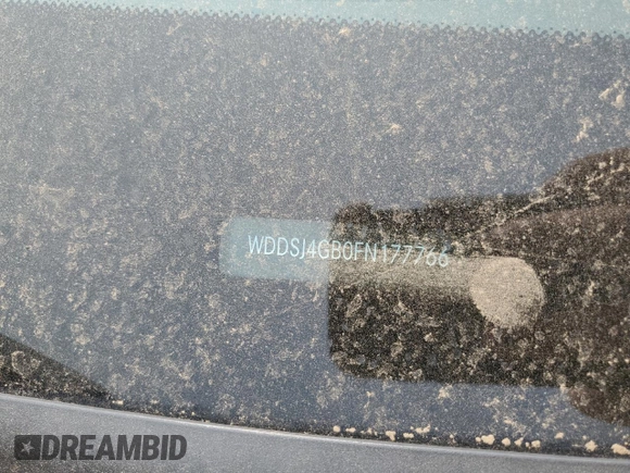 2015 Mercedes-Benz CLA 250 with VIN WDDSJ4GB0FN177766, listed as a Copart auction lot 58659135 with 54,423 mi miles and Salvage title. Bid and sale history available at DreamBid. Image 12.