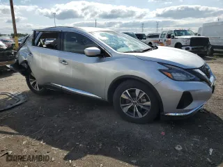2023 Nissan Murano S with VIN 5N1AZ2AJ9PC124480, listed as a Copart auction lot 64918734 with 33,760 mi miles and Non Repairable. Bid and sale history available at carsss.com. Image 4.