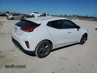 2020 Hyundai Veloster 2.0 with VIN KMHTG6AF3LU025773, listed as a Copart auction lot 72772863 with 68,204 mi miles. Bid and sale history available at carsss.com. Image 3.