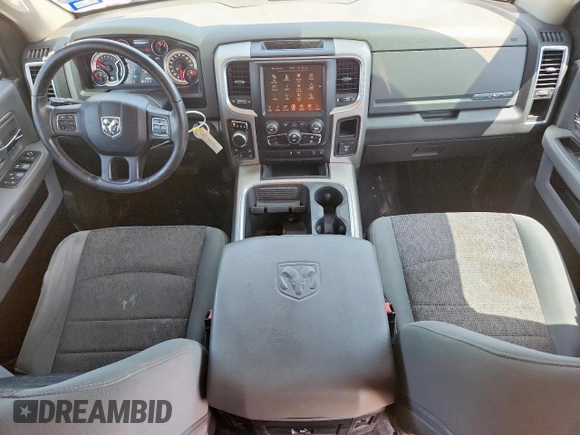 2017 Ram 1500 Big Horn with VIN 1C6RR7LT7HS691093, listed as a Copart auction lot 64222765 with 99,175 mi miles and Salvage title. Bid and sale history available at DreamBid. Image 8.