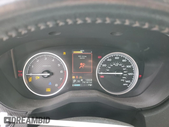 2019 Subaru Forester Premium with VIN JF2SKAEC0KH526291, listed as a Copart auction lot 42627685 with 74,141 mi miles and Salvage Title. Bid and sale history available at carsss.com. Image 9.