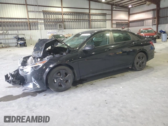 2021 Hyundai Elantra SEL z VIN 5NPLM4AG7MH003345, wystawiony jako Copart lot #56551285 z przebiegiem 76 675 mil mil oraz Szkoda całkowita • Salvage title. Historia ofert i sprzedaży dostępna na DreamBid. Obrazek 1.