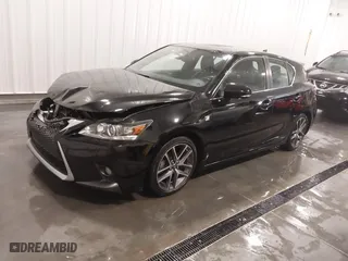 2015 Lexus CT 200h Hybrid with VIN JTHKD5BH3F2226672, listed as a IAAI auction lot 41615836 with 85,232 mi miles. Bid and sale history available at carsss.com. Image 22.