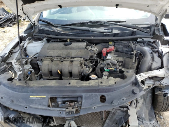 2017 Nissan Sentra S with VIN 3N1AB7AP9HY241806, listed as a Copart auction lot 58540785 with 125,028 mi miles and Salvage title. Bid and sale history available at DreamBid. Image 11.