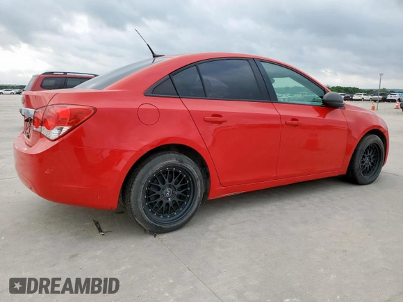 2014 Chevrolet Cruze LS with VIN 1G1PA5SG3E7371504, listed as a Copart auction lot 54969885 with 156,781 mi miles and Clean Title. Bid and sale history available at carsss.com. Image 3.
