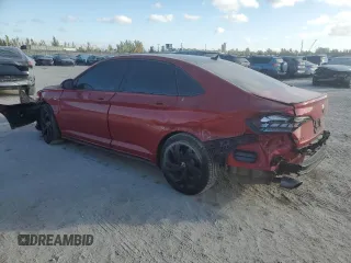 2023 Volkswagen Jetta Autobahn with VIN 3VW2T7BU3PM055135, listed as a Copart auction lot 42927685 with 25,678 mi miles and Non repairable. Bid and sale history available at DreamBid. Image 2.